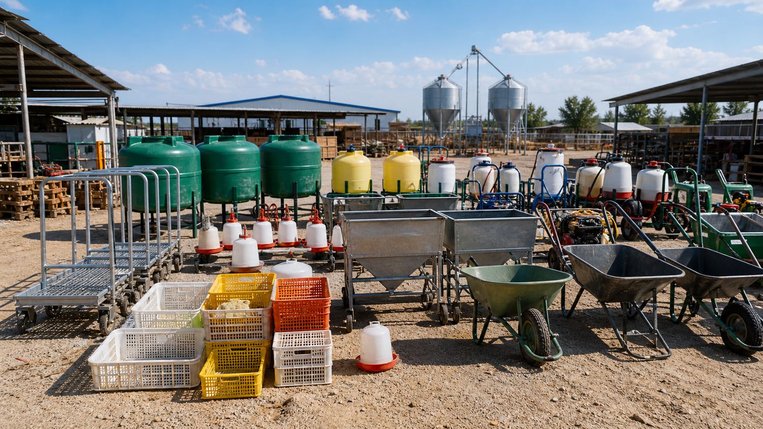Farm transport and tools
